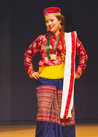 lady-in-tamang-nepalese-dress
